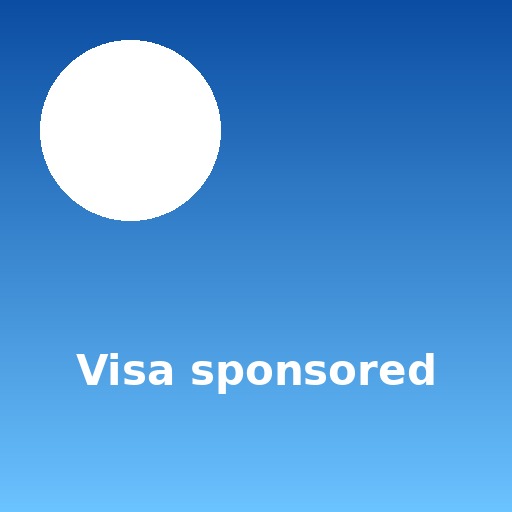 Visa-sponsored jobs concept